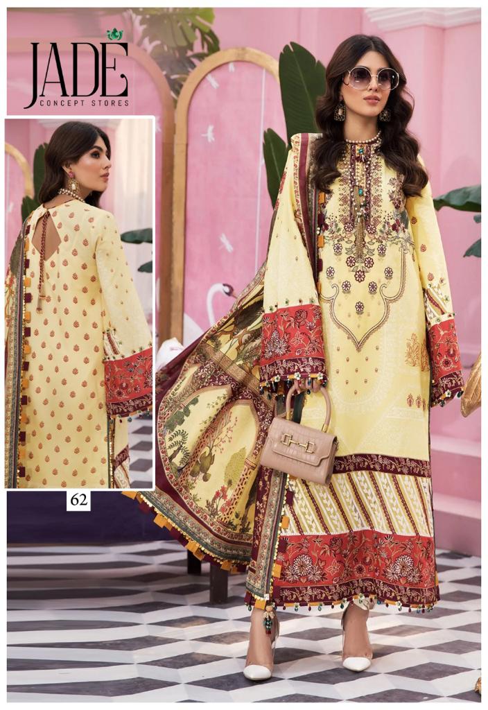 Jade Firdous Urbane 7 Wholesale Karachi Cotton Dress Materials Collection